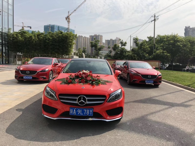 西安未央公司集婚庆礼仪租车