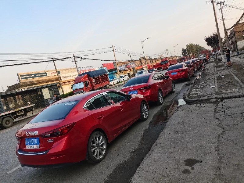 西安曲江新区开业庆典用车