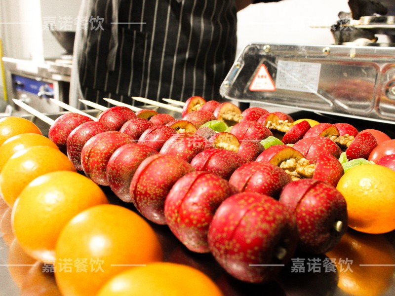 糖葫芦做法培训 西安街边小吃糖葫芦迷你糖葫芦培训