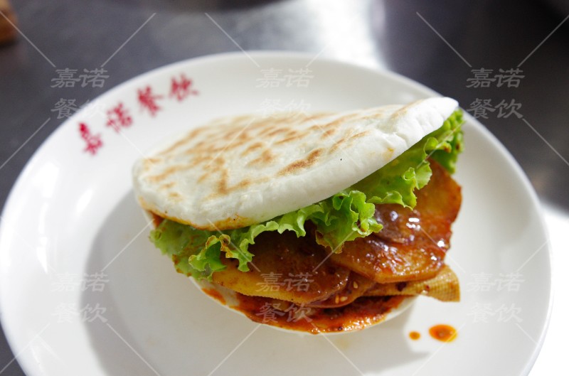 土豆片夹馍学习 街边小吃培训班