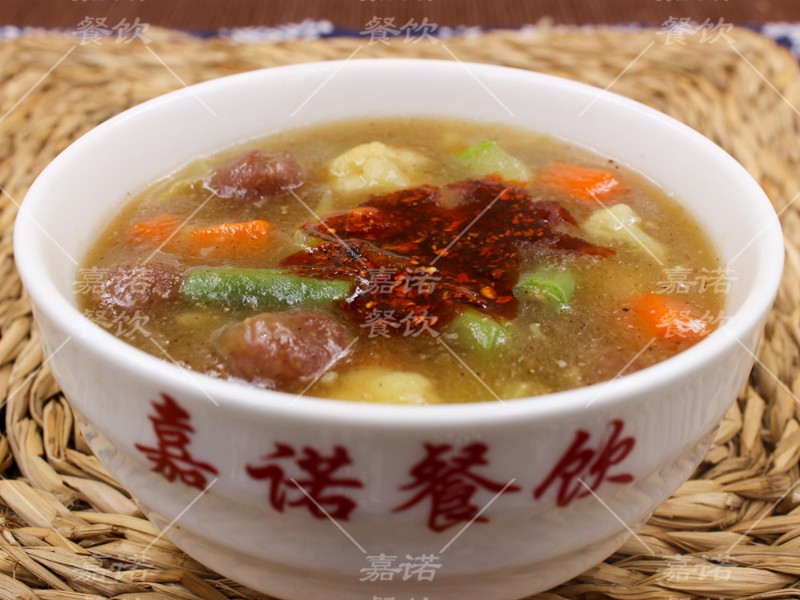 正宗肉丸胡辣汤制作方法 专业技术指导 西安美食短期培训班