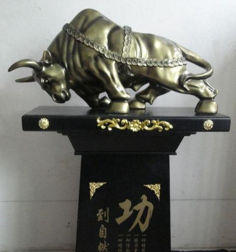 西安开业大摆件陕西牛气的华尔街牛招财牛吉祥礼品
