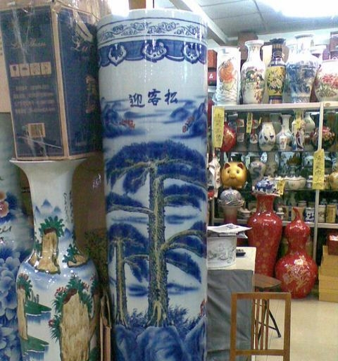 西安落地大花瓶 家居摆件 酒店摆件