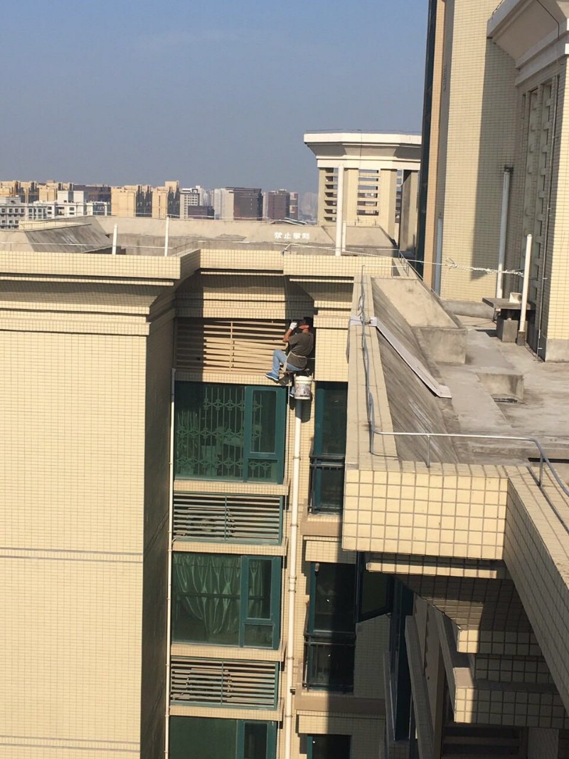 西安蜘蛛人高空作业尹先生